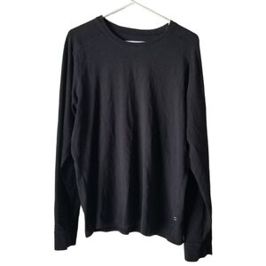 Tavik Black Casual Long Sleeve Tee Size L